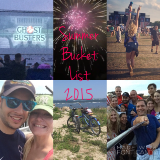 Summer Bucket List